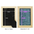 thumbnail image 4 of Graphic Songbook I - Framed Print w/glass - Natural Wood, 4 of 8