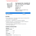 thumbnail image 2 of Front Expansion Tank - Compatible with 2006 - 2013 Volvo C70 2.5L 5-Cylinder 2007 2008 2009 2010 2011 2012, 2 of 2