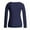 Navy, variant on HBYJLZYG Womens Sexy Mesh See Through Shirts Tops 2023,Women See-Through Long Sleeve Seamless Arm Shaper Top Mesh Shirt Blouse