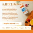 thumbnail image 5 of Doctor's Best 5-HTP Enhanced with Vitamins B6 and C, Non-GMO, Vegan, Gluten Free, Soy Free, 120 Veggie Caps, 5 of 8
