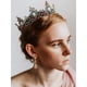 thumbnail image 3 of Corona de reina barroca enjoyada - Coronas y tiaras de boda con diamantes de imitación para mujer, accesorios para el cabello de fiesta de disfraces con piedras preciosas Ormromra  CZMR-XM36, 3 of 7
