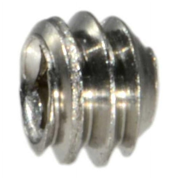 #3-48 x 3/32" 18-8 Stainless Hex Socket Headless Set Screws (15 pcs.)