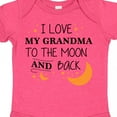 thumbnail image 4 of Inktastic I Love My Grandma to the Moon and Back Boys or Girls Baby Bodysuit, 4 of 5