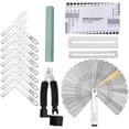 thumbnail image 1 of fastboy Guitar Luthier Tool Kit Guitar Accessories String Action Gauge Ruler Radius Gauge Steel Feeler Gauge Luthier Tool, 1 of 5