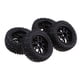 thumbnail image 2 of 4 Piezas Llantas Ruedas de Negro para HPI HSP Crawler : 10 Yotijar Rueda y neumático de coche RC, 2 of 8
