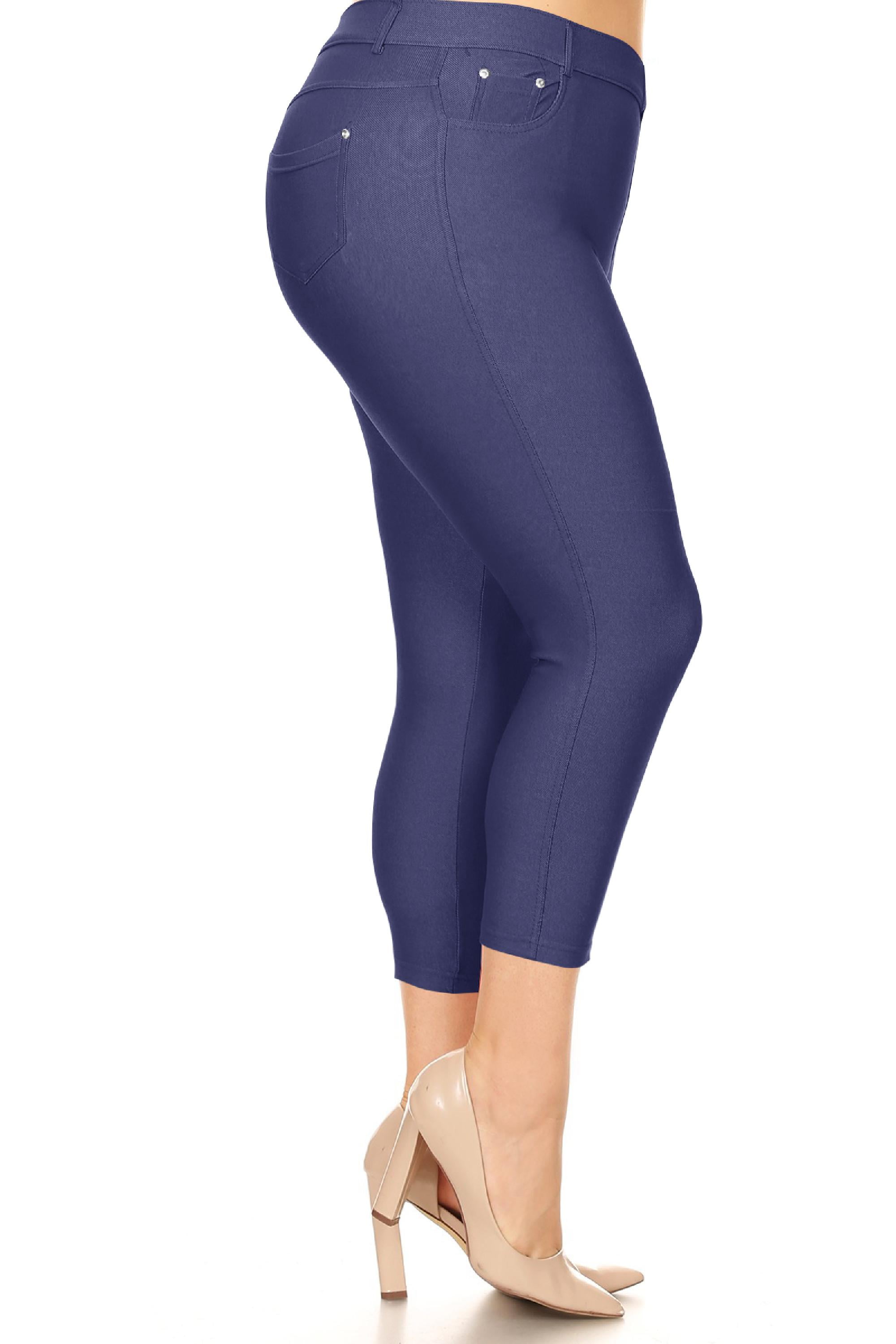 Capri Jeggings With Pockets
