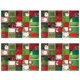 thumbnail image 1 of Christmas Adhesive Stickers 8Pack Ideal For Crafting And Wrapping Presents Featuring Beautiful Patterns, 1 of 4