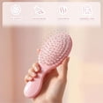 thumbnail image 4 of UBSWF-16 Pack Mini Hair Brush Bulk, 16 Colors Complete Set Travel Brushes, Detangling Brush for All Hair Types, Unique Pocket Brushes for Sharing, Gift Exchange Useful Items & Stocking Stuffers, 4 of 4