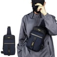 thumbnail image 1 of Qwtwty Travel Backpack Large Capacity Multifunctional Chest Bag Men's Backpack Functional Reflective Front Men's Crossbody Large Capacity Multifunctional Chest Bag on Clearance, 1 of 6