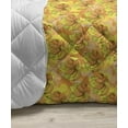 thumbnail image 3 of Floral Down Alternative Comforter, Romantically Arranged Motifs Intricate Flowers Illustration Pattern, Microfiber Quilt for All Season, 5 Sizes, Pale Taupe Quartz, by Ambesonne, 3 of 3
