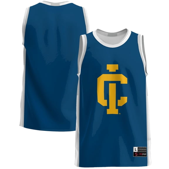 Men's GameDay Greats  Blue Ithaca College Bombers  Lightweight Basketball Jersey
