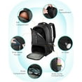 thumbnail image 3 of Large Capacity Sports Backpack with Shoes and Ball Compartments - BROTU Basketball Bag, 3 of 7