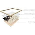 thumbnail image 2 of HAUS AND HUES African American Art Black History Posters for Classroom Black History Month Decorations & African American Posters for Classroom African American Wall Art (Beige Framed) (11x14), 2 of 6