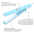 thumbnail image 6 of LHCER 2-in-1 Hair Straightener, 30s Temperature Rising Fast Heating Hair Straightener Blue, 6 of 9
