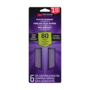 Lijas 3M™ Pro Grade Precision™, 6 Hojas de Lijado Rápido, Grano Grueso