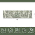 thumbnail image 2 of 3x12 Hallway Runner Long Rug - Modern Abstract Machine Washable Rugs with Non Slip Backing Indoor Ultra Soft Carpet for Kitchen Living Room Entry Home Decor Floor Mat for Bathroom Laundry 3x12 Green, 2 of 8