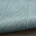 thumbnail image 5 of Nourison Practical Solutions Indoor/Outdoor Aqua 4' x 6' Area Rug (4x6), 5 of 9