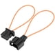 thumbnail image 1 of 1 Juego Automóvil Fibra Óptica Lazo Cable Derivación Adaptador Macho Hembra, 1 of 1