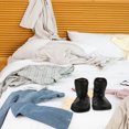 thumbnail image 4 of SHOWERORO 1Pair Insulated PU Socks Winter Warm Socks Windproof Waterproof Thermal Boot Liners, 4 of 8