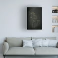 thumbnail image 3 of Trademark Fine Art Aureous Black Gold Botanical No 1 Canvas Wall Art, 3 of 4