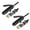 2 pcs, variant on Heavy Duty Braided 2 In 1 Charging Cable 240W Type C 65W USB Featuring Adjustable Phone Bracket Holder for Travel