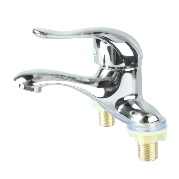 Single Handle Bathroom Faucet,Bathroom Sink Faucet Zinc Laundry Faucet Metal Bathroom Faucet Time-Tested Durability
