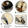 thumbnail image 3 of Designart "Minimalistic Motorbike I" Motorcycle Wall Art Prints, 3 of 7