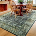 thumbnail image 5 of Ultrug Vintage Floral Rugs Soft Boho Area Rug Indoor Carpet for Living Room Bedroom Home Decor,5'x8',Yellow, 5 of 7