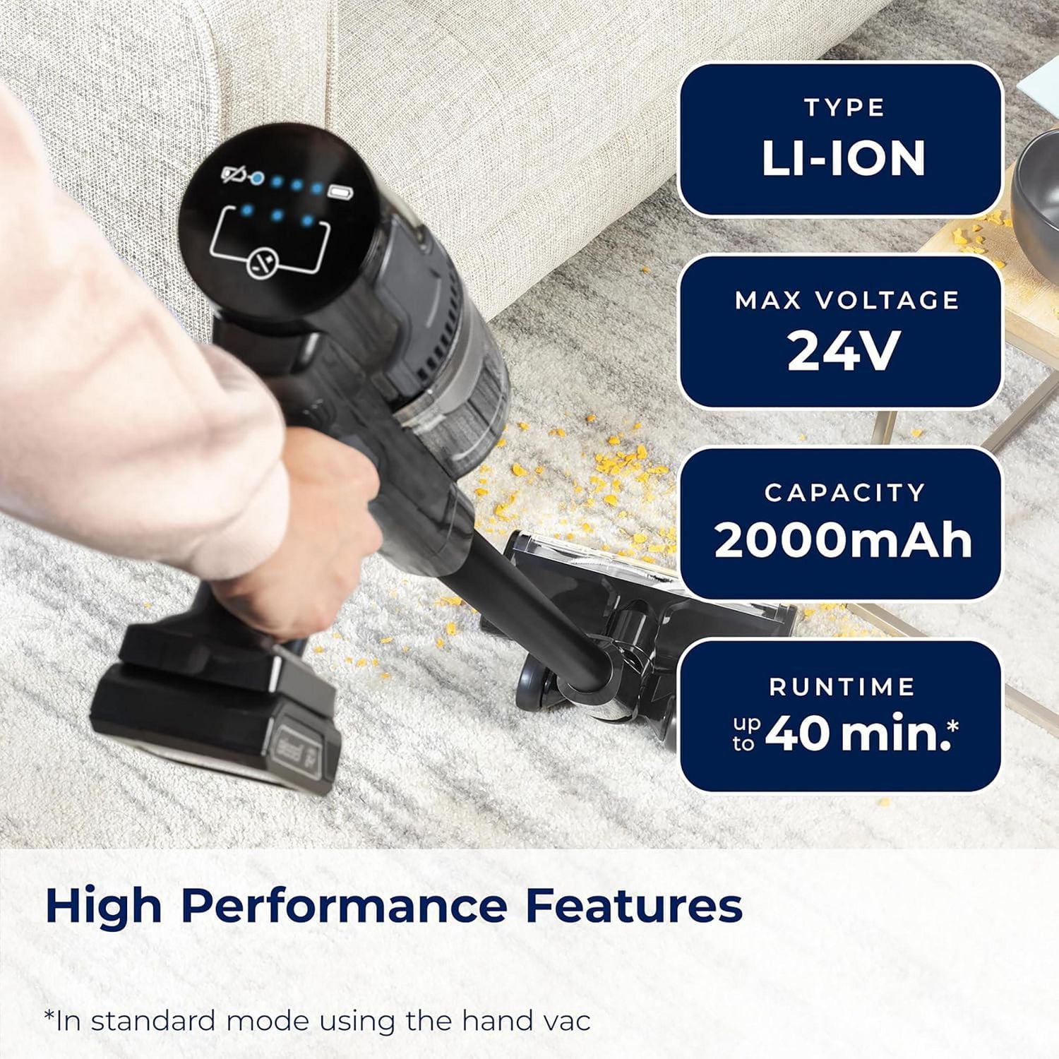 BISSELL® PowerForce® XR & XR Pet Stick Vacuum Extra Battery, 4054