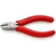 thumbnail image 1 of KNIPEX 70 11 110 Pinzas de corte diagonal recubierto de plástico acabado pavonado 110 mm, 1 of 1