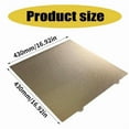 thumbnail image 5 of 430x430mm Double Sided Texture PEI Steel Plate for 3D Print Adhesion, 5 of 13