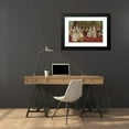 thumbnail image 4 of Luis Álvarez Català 24x17 Black Modern Framed Museum Art Print Titled - A Musical Recital (1901), 4 of 5