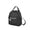 Black, variant on Small Backpack,Small Waterproof Leather Backpack Purse for Women,Cute Mini Purse Backpack for Shopping