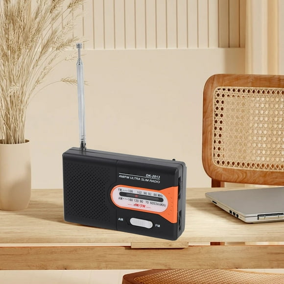 Radios Portable AM , Battery Operated Pocket Transistor Radio with Speaker and Headphone Jack for Home and Outdoor