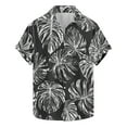 thumbnail image 3 of QATAINLAV Mens Hawaiian Shirt Short Sleeve Button Down Shirts Tropical Floral Summer Beach Shirts 2025 Big and Tall Vacation Tops Multicolor XXXL Limited Time Sale, 3 of 6