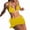 Gold, variant on Lace Bikini with Mini Skirt, Halter Triangle Backless for Tan Through, 3 Piece Swimsuits for Women