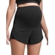 thumbnail image 1 of Shorts CRZ YOGA livianos para maternidad con tiro interno de 7.5 cm negro XS, 1 of 7