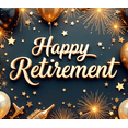 thumbnail image 4 of Colorful Balloons Happy Retirement Decorative Banner for Retirement Party Event Decoration Celebration, 4 of 8