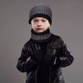 thumbnail image 4 of Niño 3en1 Gorro Bufanda Guantes Cuello Unisex Invierno Frío, 4 of 8