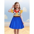 thumbnail image 2 of Cowgirl Costume Princess Dress Up Halloween Cosplay Outfits, Halloween Costume Flying Sleeve Skirt, Halloween Cosplay Theme Party Outfit, 2 of 16