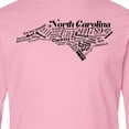 thumbnail image 4 of Inktastic North Carolina Word Salad Long Sleeve Youth T-Shirt, 4 of 5