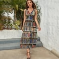 thumbnail image 3 of Library Bookshelf Sleeveless Dress Summer Women Clothes Dress for Pregnant Women Dresses, 3 of 9