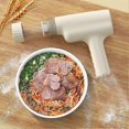 thumbnail image 4 of Cordless Electric Pasta Maker 8-in-1 Handheld Noodle Press Machine with Dough Cutter, 8 Molds for Homemade Ramen Dumplings, 4 of 5