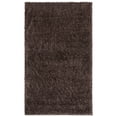 thumbnail image 2 of SAFAVIEH August Carlene Solid Plush Shag Area Rug, Brown, 4' x 6' - Modern Design, Brown, Non-Shedding & Easy Cleaning, Ultra Plush Thick Pile, Ideal for Living Room, Bedroom, Entryway, 2 of 10