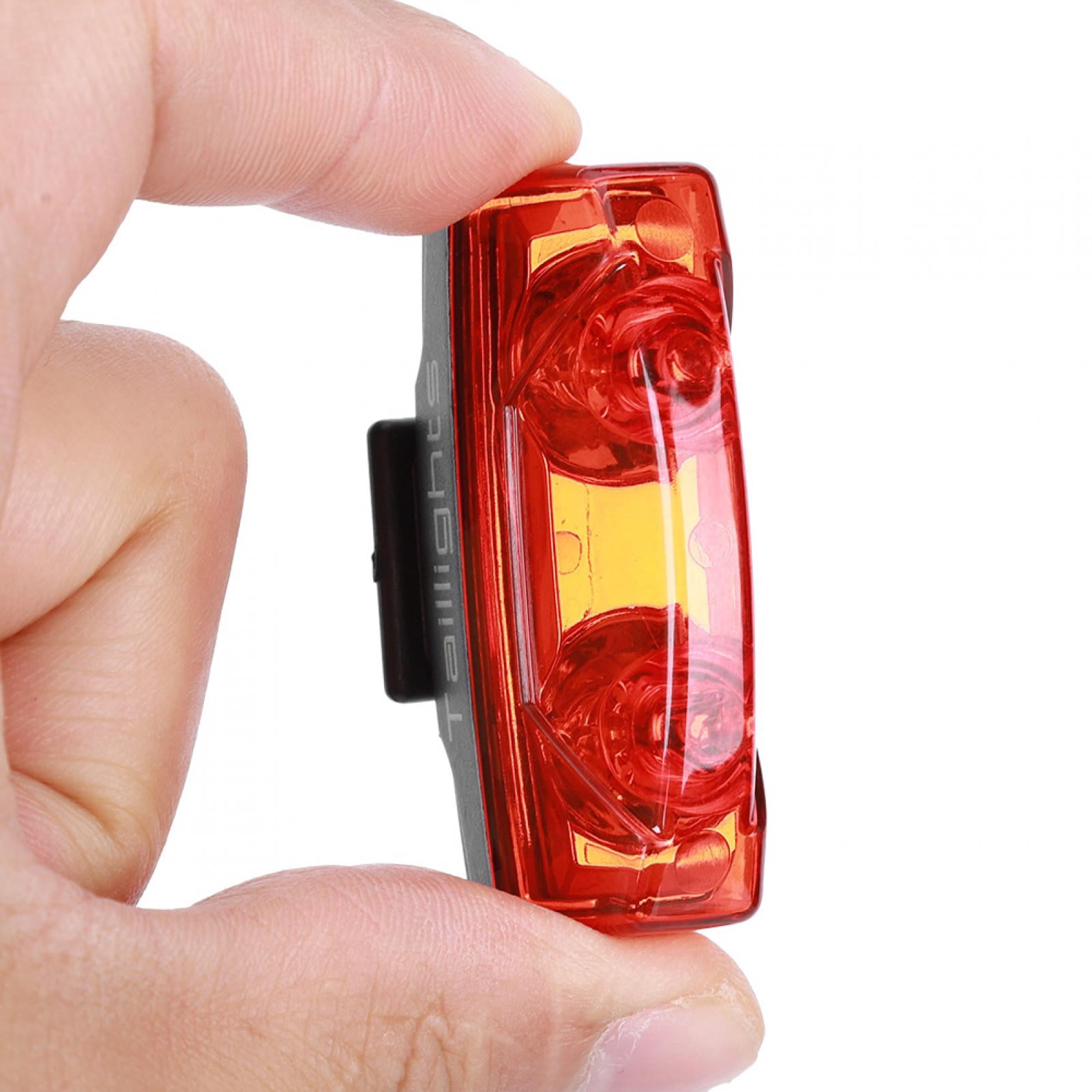 Luz Trasera Para Bicicleta Magnética Autogenerada - Sin Pilas Ni Carga, Se Enciende Automáticamente Al Pedalear, Impermeable