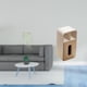 thumbnail image 2 of Adhesivo de pared con diseño de enredaderas colgantes, hojas de plantas, material de PVC, fácil de usar, ideal para dormitorio, sala de estar,, 2 of 8