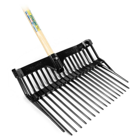 Fortex/Fortiflex 1308181 Superfork Ultra Lightweight Stall Fork, Plastic, Black
