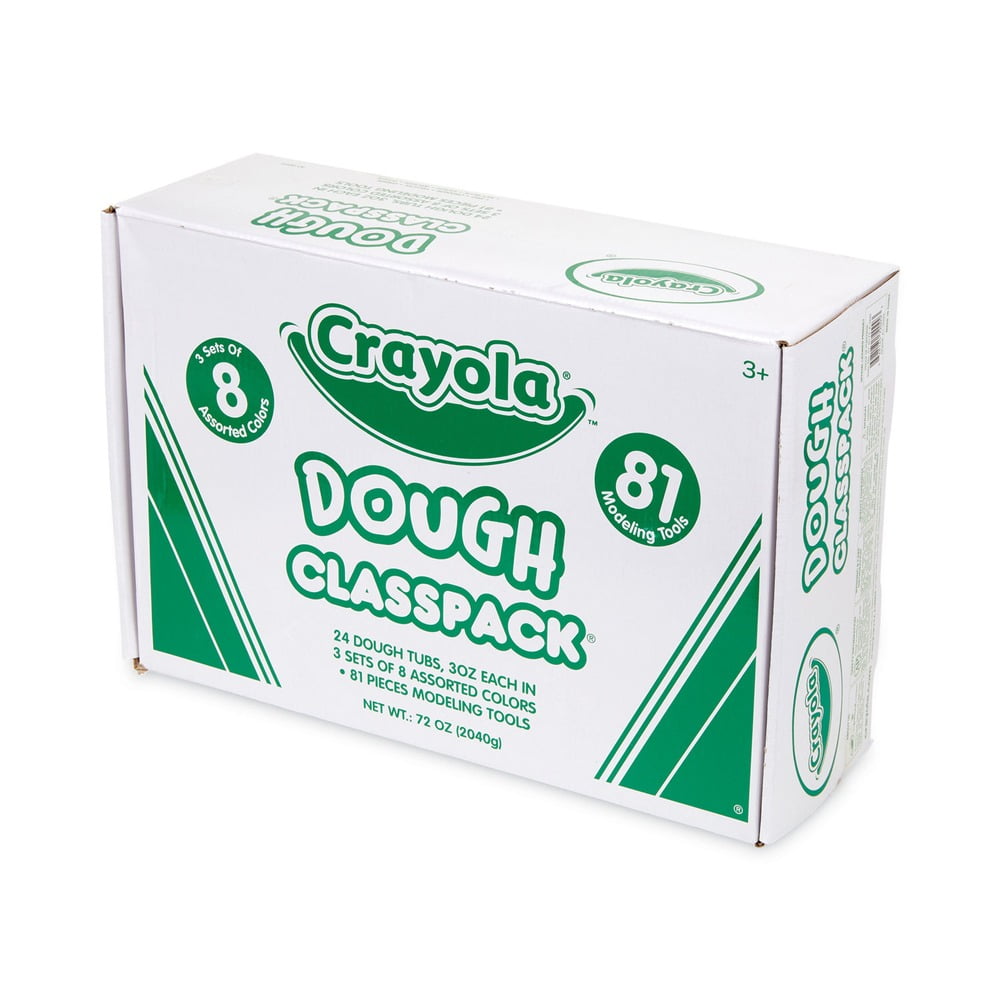 Crayola Modeling Doughs Assorted Classpack, 3 oz 48 Count