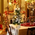 thumbnail image 5 of 40cm Mini Tabletop Christmas Tree with Desktop Holiday Decoration for Festive Party Tabletop, 5 of 5