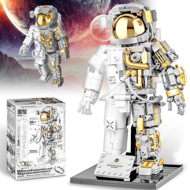 Set de bloques de construcción blast orby Astronauta Espacial 966 piezas